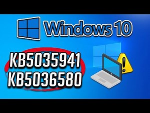 Fix Update KB5036580/KB5035941 Not Installing In Windows 10 (Version 22H2/21H2)