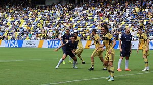 1.2M views · 43K reactions | GOOOAL!!  Christian Gray equalised for the Navy Blues!! ⚪️Auckland City Football Club 1-1 BOCA | Auckland City Football Club | Facebook