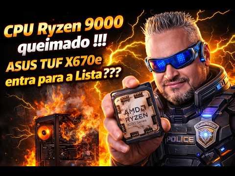 AM5 processors are BURNING OUT 💥 ASUS TUF GAMING X670E-PLUS motherboard killing Ryzen 9 9950X3D ???