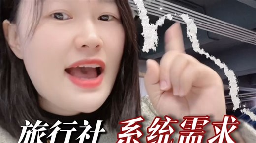 旅行社系统需求如何满足？