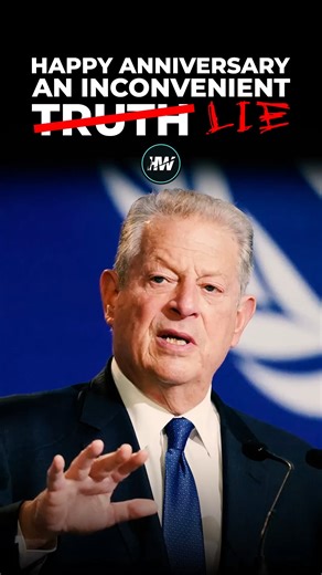 20 years later, An Inconvenient Truth is turning out to be an inconvenient lie. Al Gore’s film shaped an entire generation’s view of climate change. It won awards, filled classrooms, and fueled sweeping policies. But what many never heard is that a UK High Court ruled the documentary contained major factual inaccuracies and bias. Claims about polar bears drowning, Kilimanjaro melting, and Antarctic ice disappearing were all debunked. Courts forced schools to present official guidance notes to ba