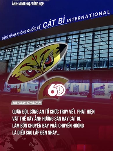 Phát Hiện Vật Thể Bay Ảnh Hưởng Sân Bay Cát Bi