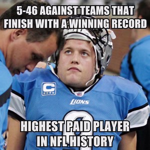 108K views · 1.6K reactions | Does Matthew Stafford really deserve that contract? | The Sporting News | Facebook