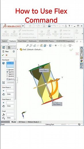 Master the FLEX Tool: Twist Complex Parts in Seconds | SolidWorks Tips