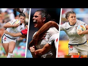 Unstoppable Ilona Maher Lights Up the Field 🔥 | Top Tries from HSBC SVNS