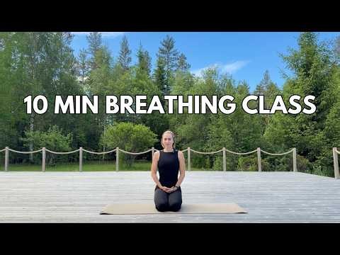 10-Minute Breathwork Class for Calm & Clarity | Breath Holds & Release