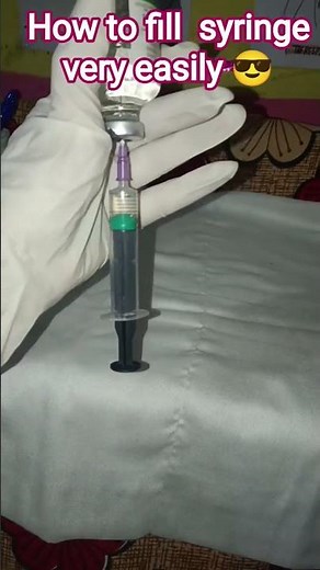 😱#hospital #how to fill💉💉 syringe very easily #shortvideo 😎