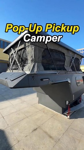 1.2M views · 4.7K reactions | Pop-up Pickup Camper All-aluminum body Ford F-150 Toyota Hilux Tundra Backpack Box off-road RV Made in China Innaturemanufacturer#RV # #crosscountryRV #Rvtour #RVathome #rvcamping #AdjustableroofRV #heavytruckRV #offroadrvhttps://innaturemanufacturer.com/products/travel-trailer-series/pop-up-camper/ | Outdoor Camping Glamping Share | Facebook