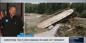 8.2K views · 131 reactions | After catastrophic flooding and mudslides, recovery is underway in Vermont. Justin Michaels is LIVE in Berlin, VT with footage of the devastating aftermath: | The Weather Channel | Facebook