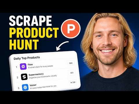How to Scrape Product Hunt Daily Top Products? (RapidAPI + PullAPI)