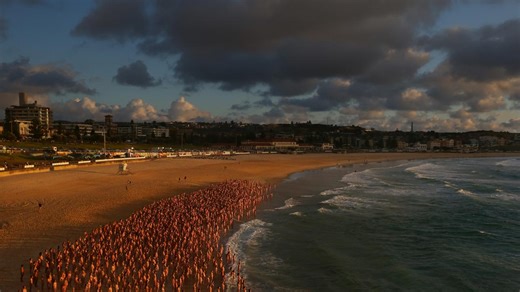 Watch: History made as Bondi becomes nude beach