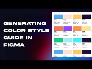 Generating Color Style Guide in Figma
