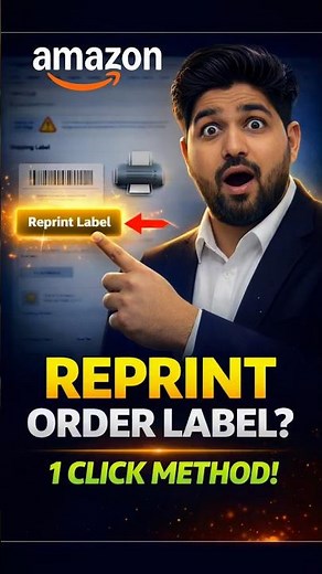 How to Reprint Amazon Order Shipping Label (Step-by-Step Guide)