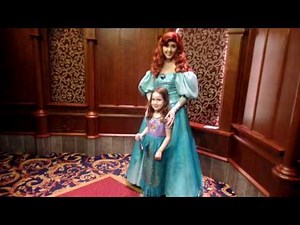 Baby tackles Disney Princess with lots of hugs. Nov 4th, 2016
