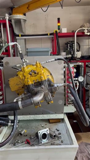 Hidrolik pompa ve Hidromotorlar için çalışma koşullarında test sistemi