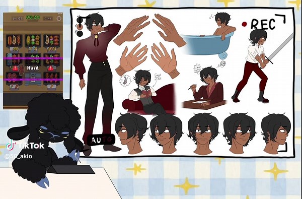 ‏Oc sheet! 23 hours in 30 seconds TT #drawing #art #oc #adhd #ocsheet