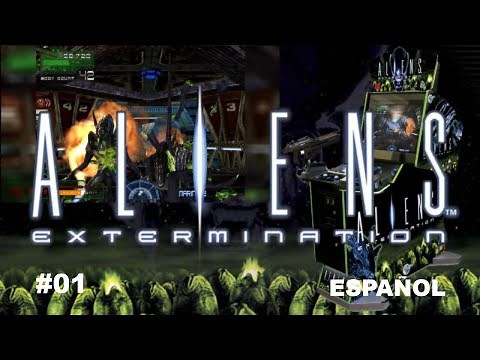 Aliens Extermination HD ARCADE PC( 2 jugadores ) LIGHTGUN Parte 1 Español