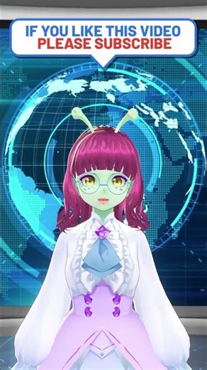 funny space alien Vtuber Raiko Star tells the local news 114