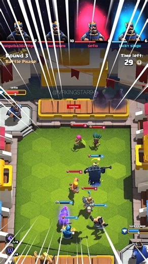 Clash Royale EPIC battel #short #shorts