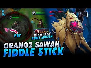 Fiddle Stick Rilis, Fitur Baru Pet, Rune detail - Champion Fiddlestick Wild Rift