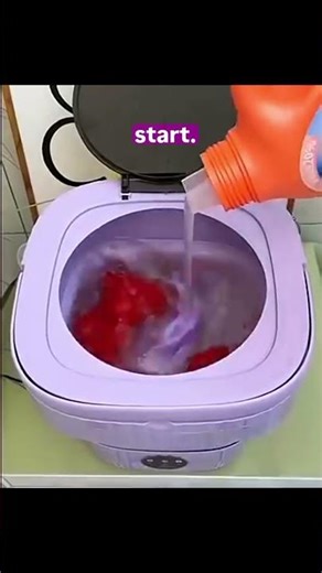 Mini Portable Washing Machine Review 🔥#trendingshorts #gadgets