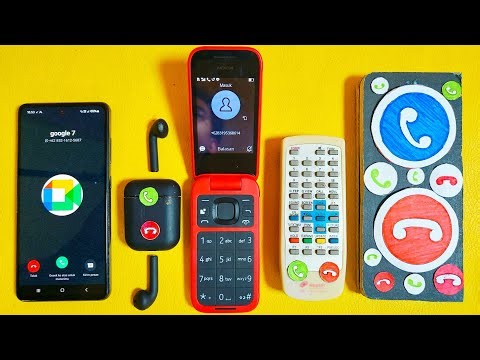 Incoming Call on Samsung A52 Whatsapp, Earbuds, Nokia 2660, Tv Remote phone, Z fold 6 A lot Button