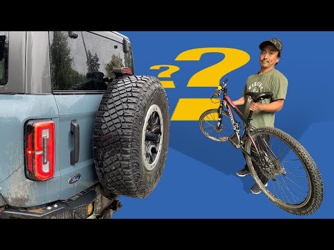 The BEST Affordable Rear Tire Bike Carrier? For Your Jeep or Bronco