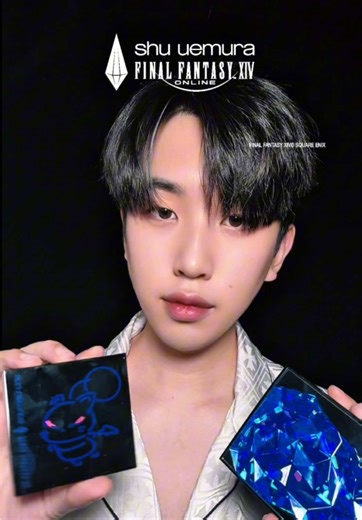 Cloud Strife Look with Shu Uemura ✕ Final Fantasy XIV