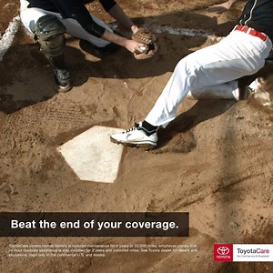 You still have a shot to take advantage of your ToyotaCare before your vehicle's first 2 years or 25K miles is up. So schedule an appointment at your local Toyota Service Center and score oil changes, tire rotations, multi-point inspections, and more all at no cost to you. Yes, that’s right, no cost. | Toyota USA