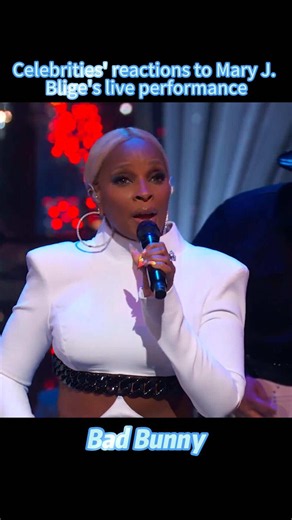 Celebrities' reactions to Mary J. Blige's live performance#maryjblige #2000song #Family Affair