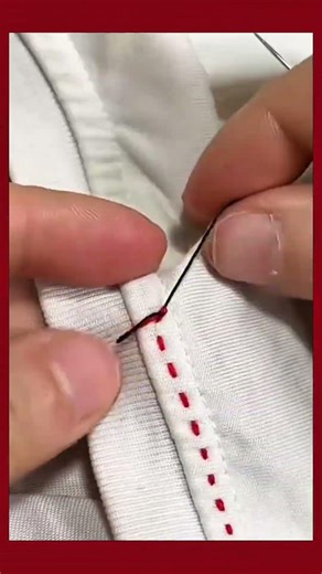 Simple DIY Sewing Trick for Fast Thread Knotting#SewingHack #ThreadKnot #TailorTips #DIYFashion