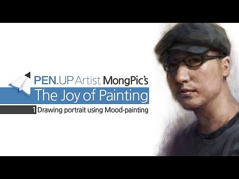 [PENUP] Digital Art Tutorial vol.01 with @mongpic (Galaxy Note Drawing)