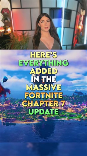 ZEFF Gaming on Instagram: "Here's Everything Added In The Massive Fortnite Chapter 7 Update @fortnite #Fortnite #FortniteChapter7 #FortniteBR #Gaming #ZEFF Including Patch Notes for Chapter Seven Season 1, Brand New Map, Battles Bus Changes, New Game Mechanic, Driveable Reboot Va, A Self Revive Item, Simple Builds, Boss NPC Changes, New Battlepass Skins, Bride from Kill Bill, Marty Mcfly from Back to the Future, New Arc-Lightning Gun, Double Hammer Pump Shotgun, Deadeye Assault Rifle, Holo rush 