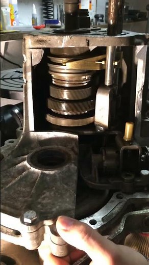 Boîte de vitesse en fonctionnement