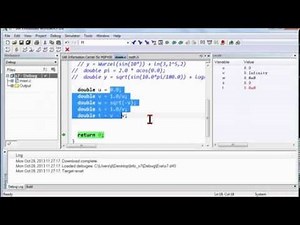 05C.3 Gleitkommazahlen, Beispiel mit INF und NaN