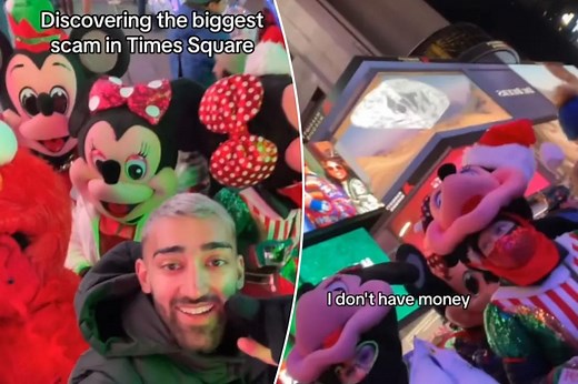 Tourist chased away by furious Times Square characters for exposing ‘biggest scam’: ‘Free photos!’