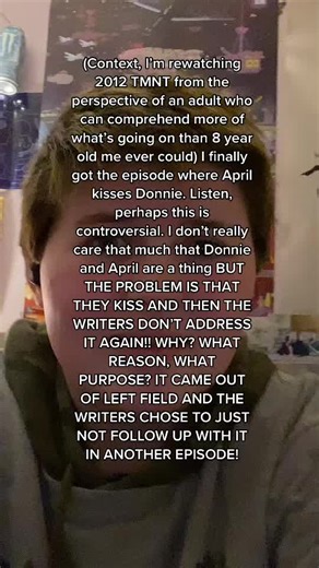 TMNT 2012: The Unresolved April & Donnie Kiss