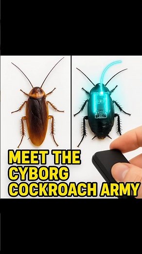We Made an Army of Cyborg Cockroaches
