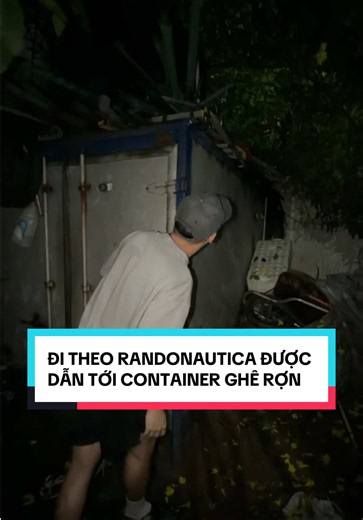 Đi theo Randonautica tìm ra một container bí ẩn? 😱 #davidvinh #schannel