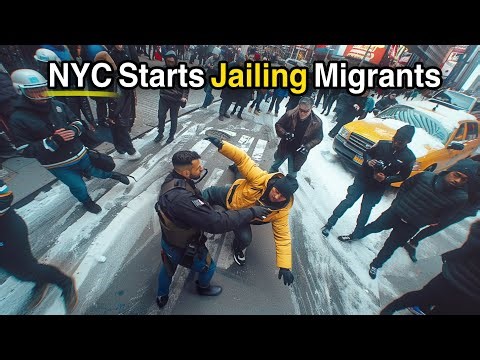 It Begins... NYC Starts Jailing Migrants