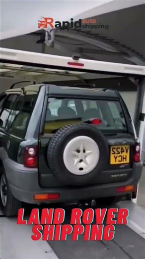 See It Now! Land Rover Enclosed Trailer Loading Action 🚗🔥