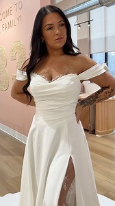 Cedric from WREN Bridal has caught our hearts ❤️ This classic gown features a peek-a-boo lace slit and bodice. For the brides who want something classic with a hint of modern, Cedric is the perfect dress. Available for try-on in a size 10 & 18 at Bon Bon Belle - Madison This could be you! Tap the link in our bio to book an appointment today! #Wibride #engaged #chicagobride #wedding #weddingdress #weddingdressshopping #bridalboutiquewi #midwestbridalshop #bride #bridal #mkebride #bonbonbelle #wed