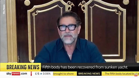 The Bayesian yacht is an 'unsinkable body' claims CEO of boat manufacturing firm