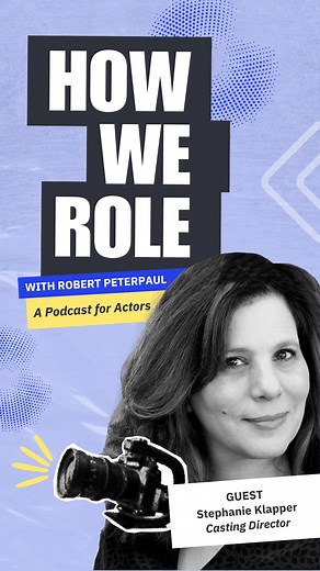 ✨ New episode out now! ✨ Casting Director Stephanie Klapper (@stephanieklappercasting) shares real talk on handling rejection, staying motivated, and redefining success on your own terms.  Don’t miss this inspiring episode of How We Role: A Podcast for Actors! ️ Full episode https://open.spotify.com/episode/6OXiauBMqrIflvGjs8Kz7c | Casting Networks | Facebook