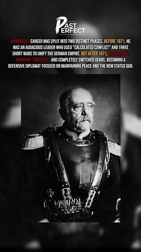 Bismarck's SHOCKING Transformation: From War Maker to Peace Guardian
