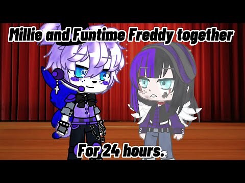 Funtime Freddy and Millie spend time together for 24 hours || FNAF Books, Count The Ways||