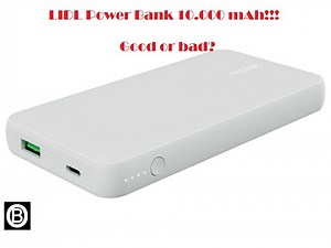 LIDL Tronic Power Bank 10,000 mAh! - unboxing, testing and seven-day review