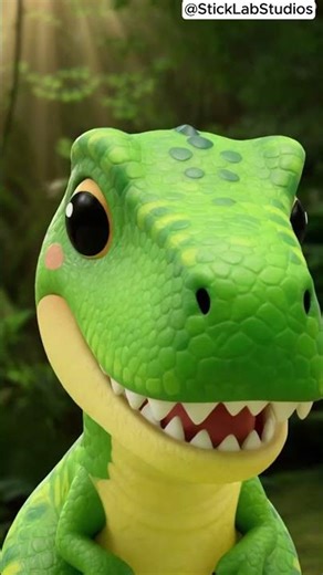 Cute T-Rex vs Stickman: CHAOS Mode Activated 😂🔥 (Funniest Chibi Duo Ever!)