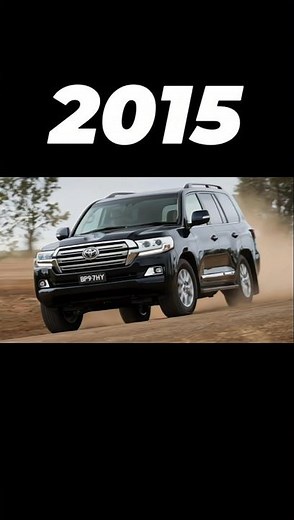 evolution of toyota land cruiser (1980~2025) please subscribe #shortvideo
