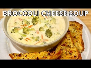 How To Make QUICK and EASY Broccoli Cheese Soup